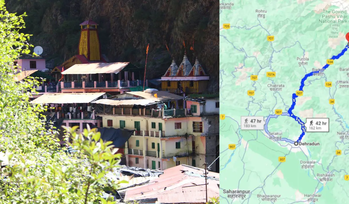 Choosing The Best Route To Yamunotri